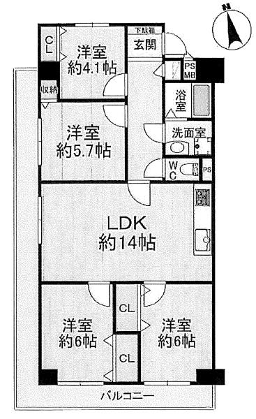 伏見日光ハイツ２号棟