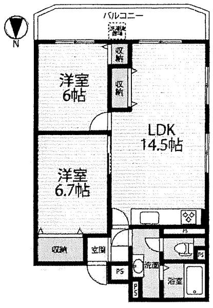山科団地B棟