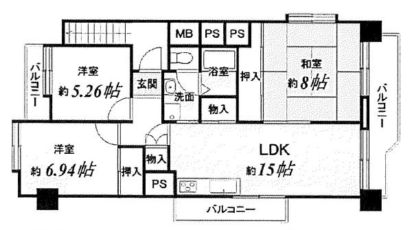 ローズマンション藤の森Ａ棟