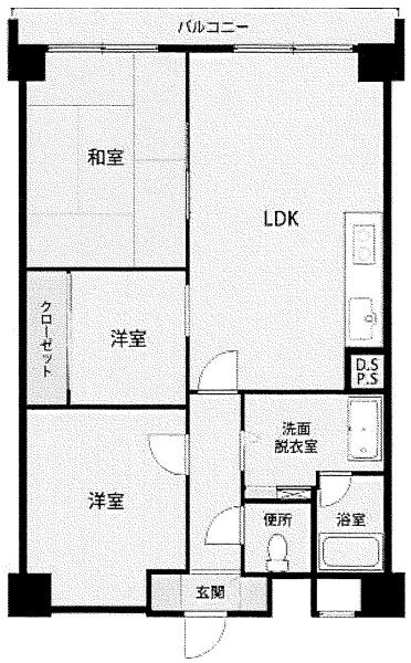 五条ローズハイツＢ棟