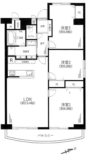 ファミール伏見Ａ棟