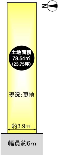 京都市南区唐橋平垣町の土地