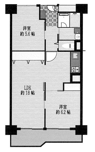 桂川ハイツ２号館