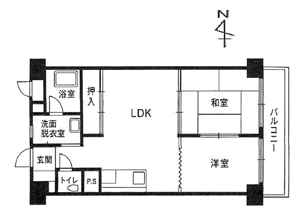 五条ローズハイツＢ棟