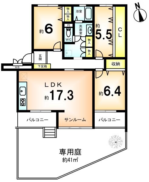 嵐山ロイアルハイツ４号棟