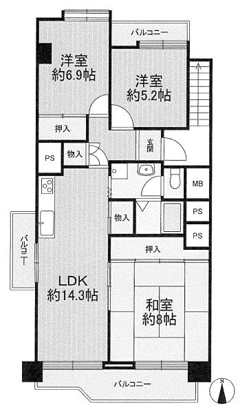 ローズマンション藤ノ森Ａ棟
