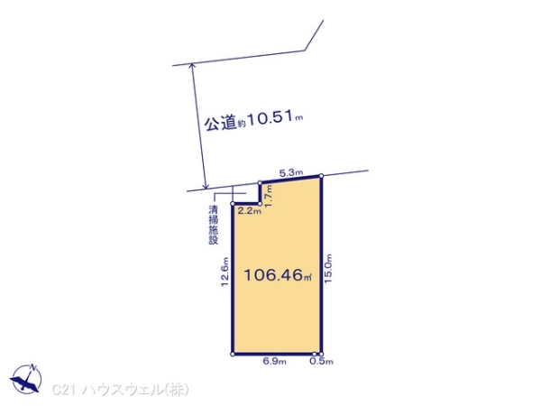 上尾市壱丁目南の売土地