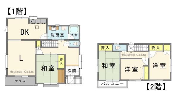 鴻巣市ひばり野１丁目の中古一戸建