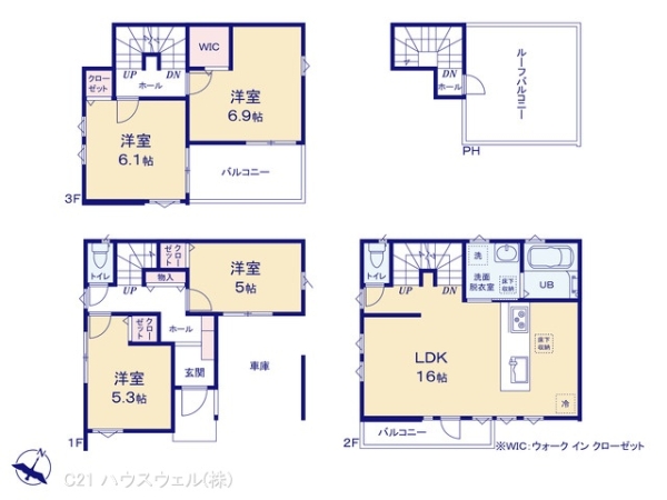 川口市朝日４丁目の新築一戸建