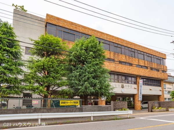 川口市上青木西４丁目の土地(川口市立上青木中学校)