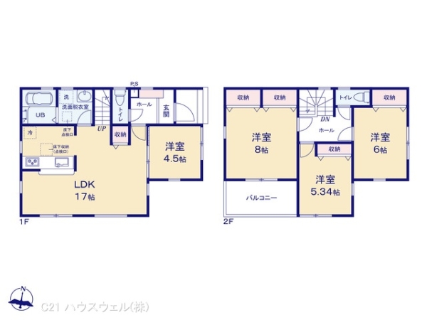 上尾市向山４丁目の新築一戸建