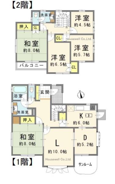 白岡市新白岡２丁目の中古一戸建