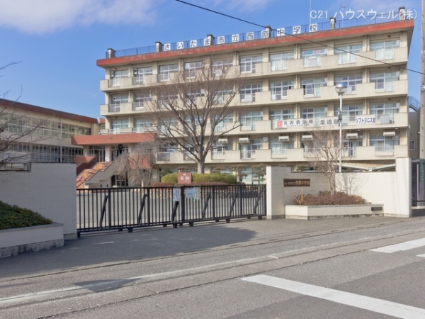 さいたま市岩槻区加倉１丁目の新築一戸建(さいたま市立西原中学校)