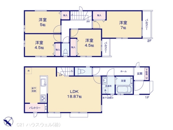 川口市上青木６丁目の新築一戸建