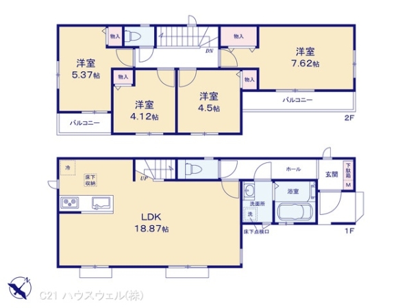 川口市上青木６丁目の新築一戸建