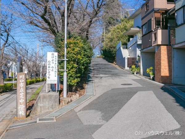 川口市芝中田1丁目の新築一戸建(川口市立芝中学校)