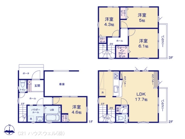 川口市芝２丁目の新築一戸建