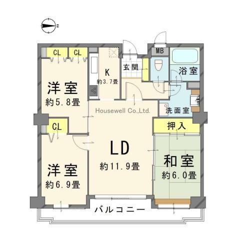 シンフォニア高崎城址