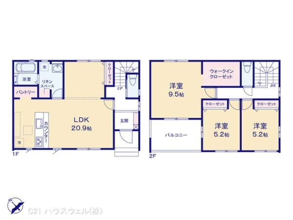 さいたま市岩槻区美幸町の新築一戸建
