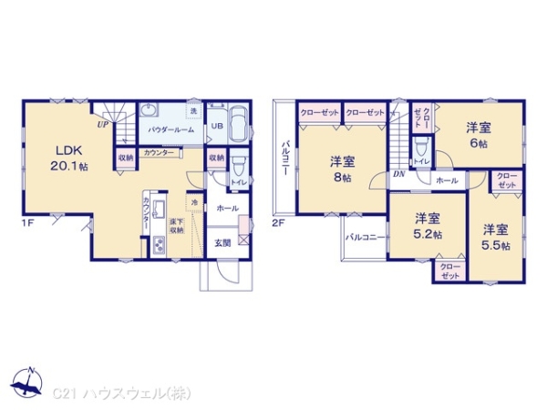 さいたま市南区大字太田窪の新築一戸建