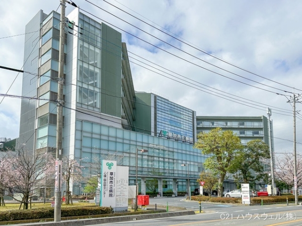 川口市大字安行小山の土地(草加市立病院)