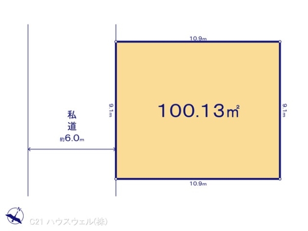 川口市大字安行小山の売土地