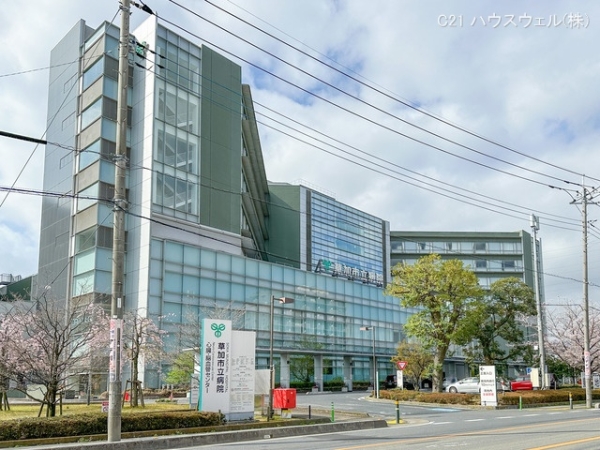 川口市大字安行小山の土地(草加市立病院)