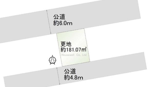 比企郡鳩山町松ヶ丘１丁目の土地