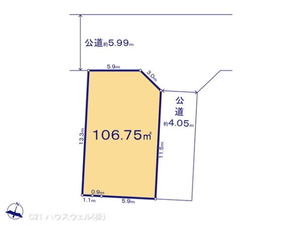 上尾市小泉９丁目の売土地