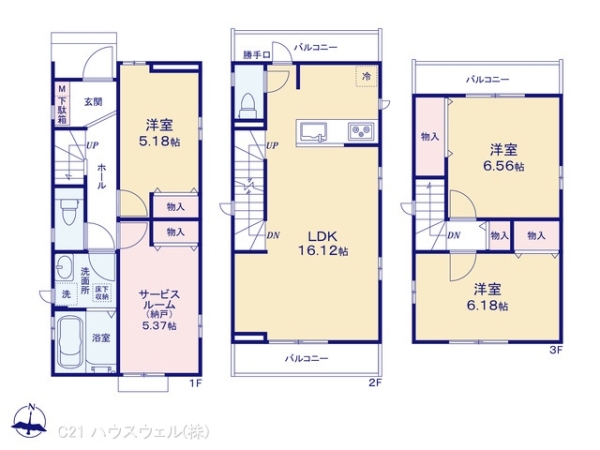 川口市芝２丁目の新築一戸建