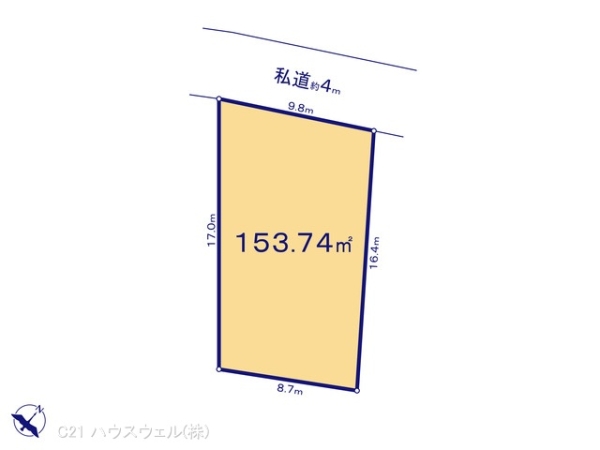 桶川市神明１丁目の売土地