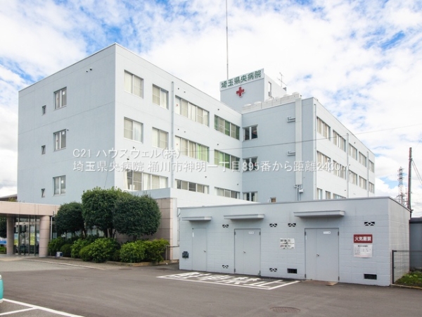 桶川市神明1丁目の土地(埼玉県央病院)