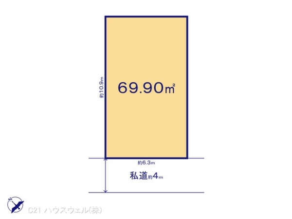 川口市大字里の売土地