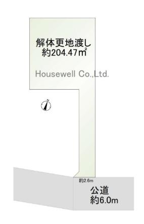 鴻巣市大間３丁目の土地