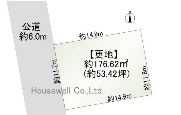 坂戸市鶴舞２丁目の土地