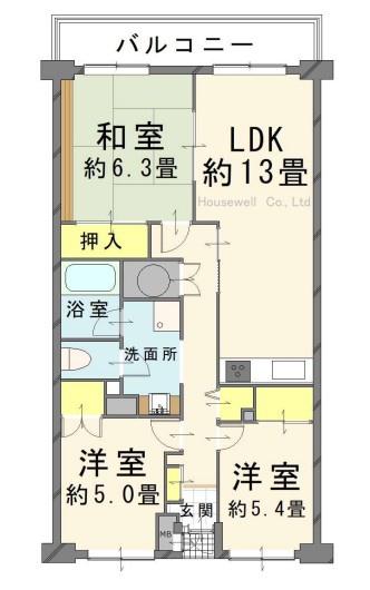 小手指ハイツC棟