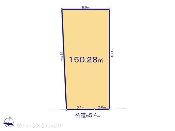 蓮田市大字黒浜の売土地