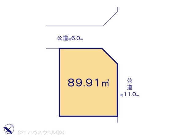 川口市大字藤兵衛新田の土地
