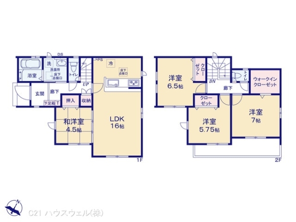 桶川市大字加納の新築一戸建