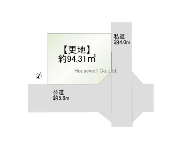 東松山市大字野田の売土地