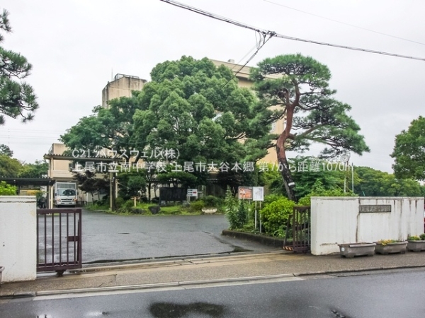 上尾市大字大谷本郷の土地(上尾市立南中学校)