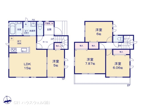 川口市鳩ヶ谷緑町２丁目の新築一戸建