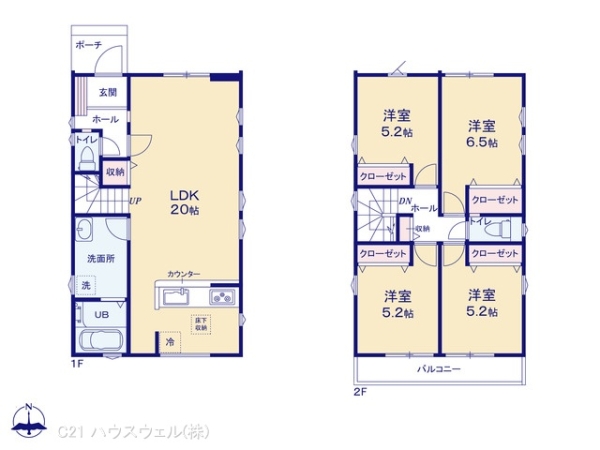 川口市元郷３丁目の新築一戸建
