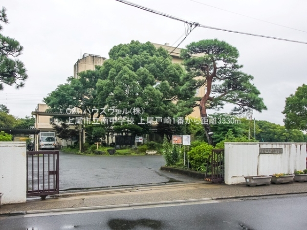 上尾市大字戸崎の新築一戸建(上尾市立南中学校)