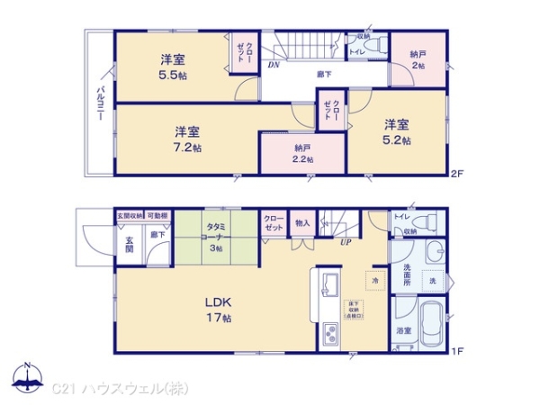 川口市上青木西４丁目の新築一戸建