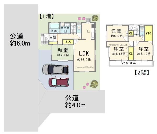 桶川市坂田西３丁目の中古一戸建