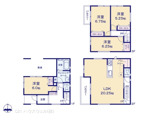 蕨市中央２丁目の新築一戸建