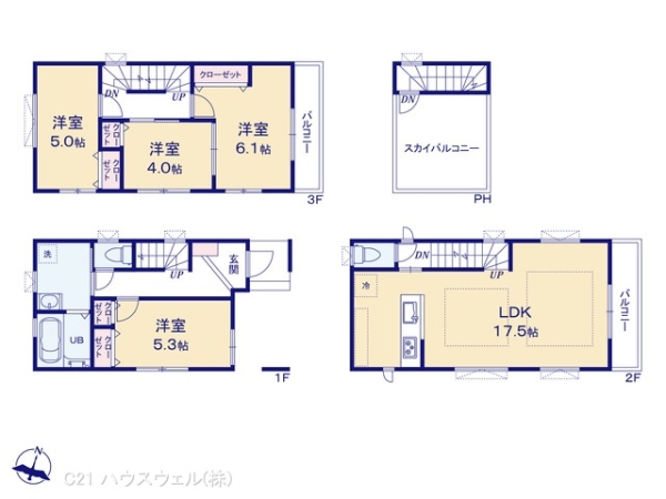 川口市戸塚東２丁目の新築一戸建