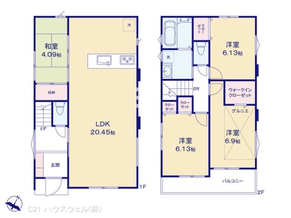 上尾市春日１丁目の新築一戸建