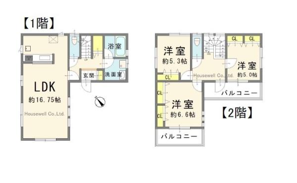 北本市中丸６丁目の中古一戸建て